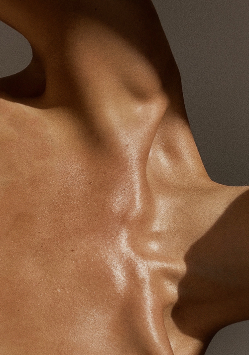 Glowing skin after a Skincuress Brazilian lymphatic drainage massage